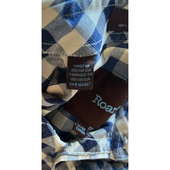 Roar Signature Men’s Size M Shirt Embroidered Short Sleeve Button Down Western - Picture 11 of 13